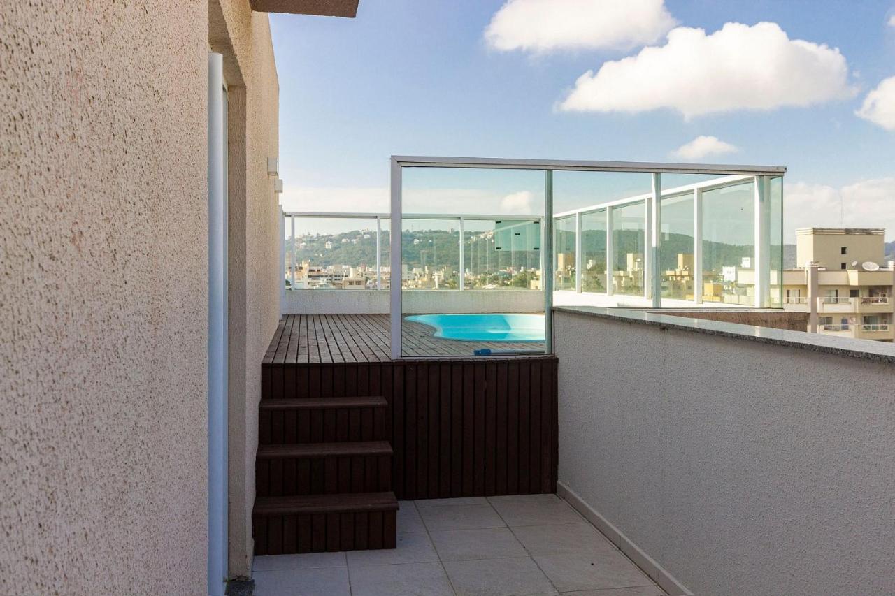 501-3 Cdeal - Cobertura Com Piscina Privativa 3 Dorms Ate 6 Pessoas Apartman Bombinhas Kültér fotó
